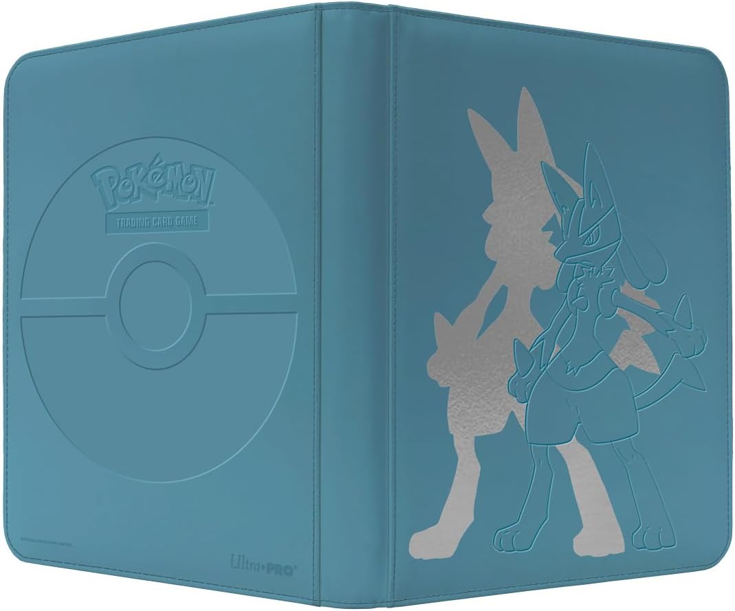 Ultra Pro | Pokemon Elite Series: Lucario 9-Pocket Zippered PRO Binder