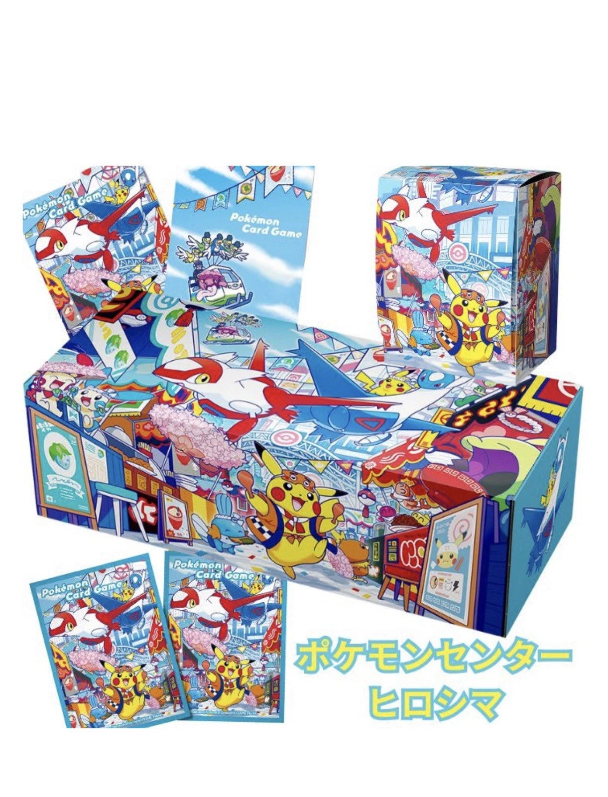 Pikachu Fukuoka 2025 Pokemon Center Special Box Japanese