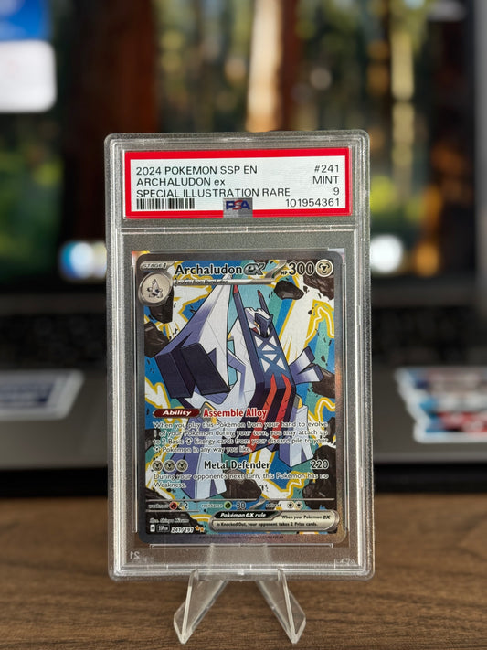 ARCHALUDON ex
SPECIAL ILLUSTRATION RARE PSA9