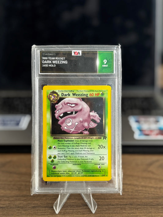 Team Rocket Dark Weezing TGA9