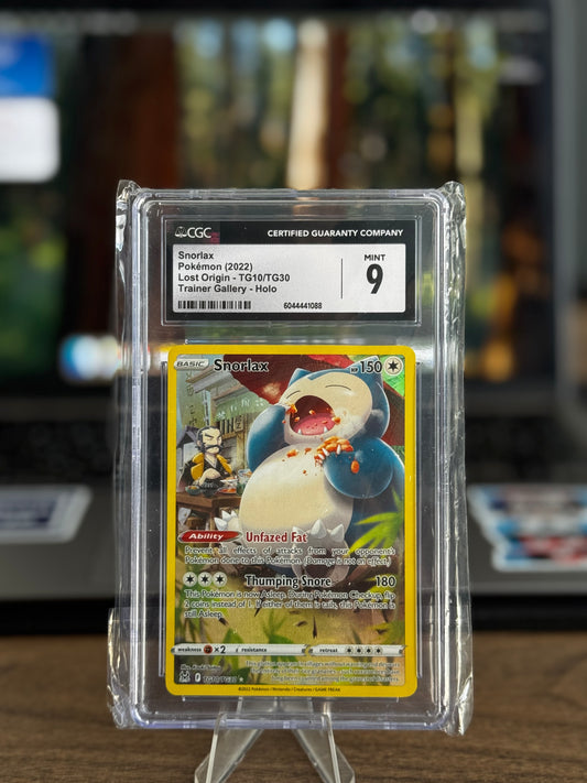 Snorlax Lost Origin CGC 9