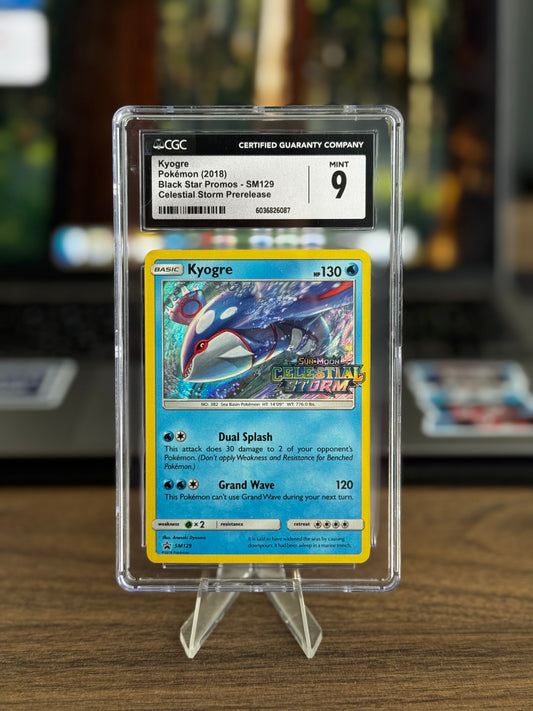 Kyogre
Pokémon (2018)
Black Star Promos - SM129
Celestial Storm CGC9