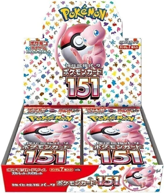 Pokemon 151 Japanese Booster Box